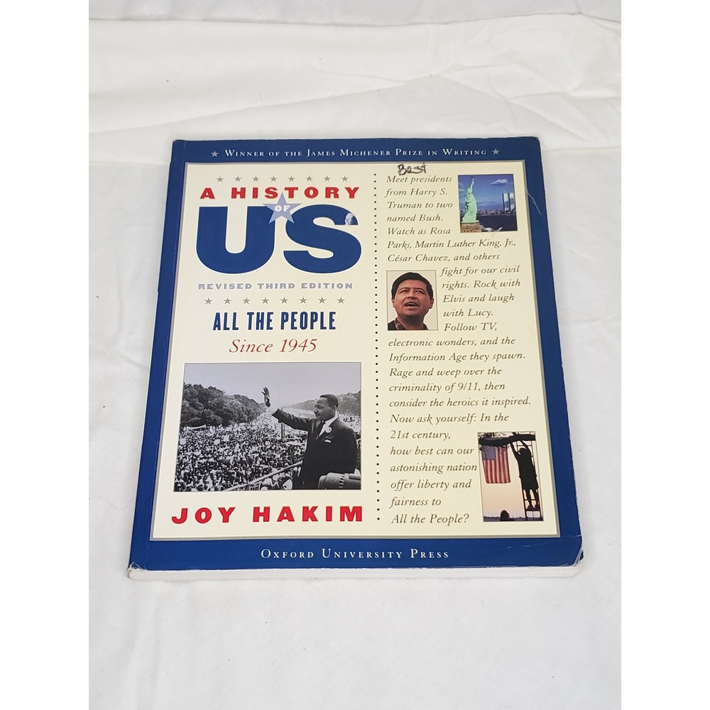 A History of US All the People Since 1945 Joy Hakim Revised 3rd Ed Oxford Press